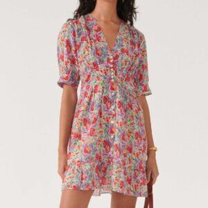 BA&SH Aniela button front dress